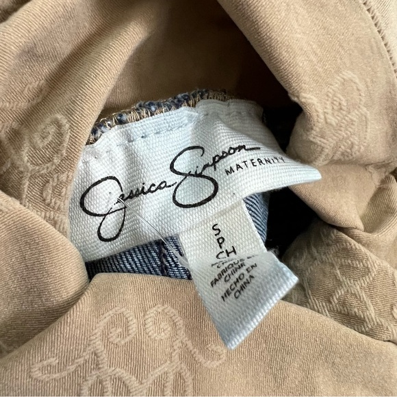 Jessica Simpson Maternity Jeans Shorts Size S - Picture 3 of 4